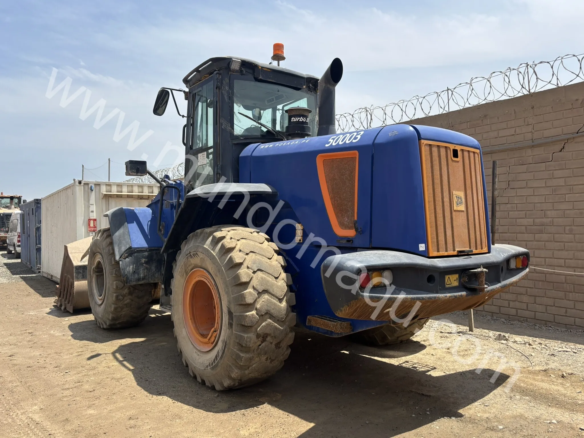 Cargador frontal JCB 456 ZX (2019)