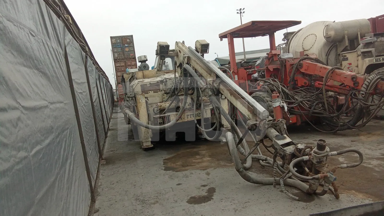 Lanzador de concreto NORMET ALPHA 30DVC (2018)
