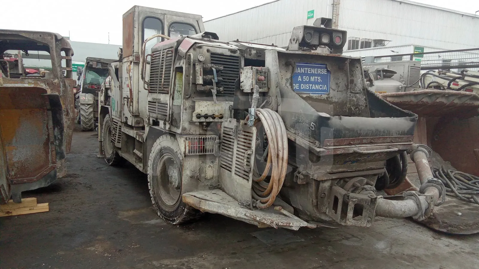 Lanzador de concreto NORMET ALPHA 30DVC (2018) - Foto # 2