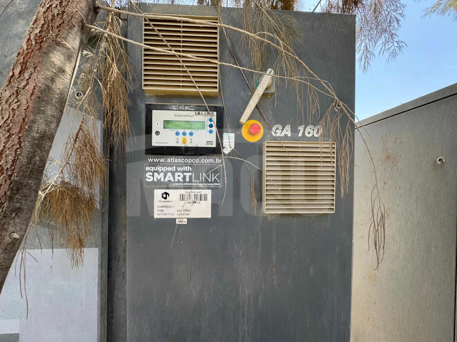 Compresora de aire ATLAS COPCO GA160 (2014) - Foto # 6