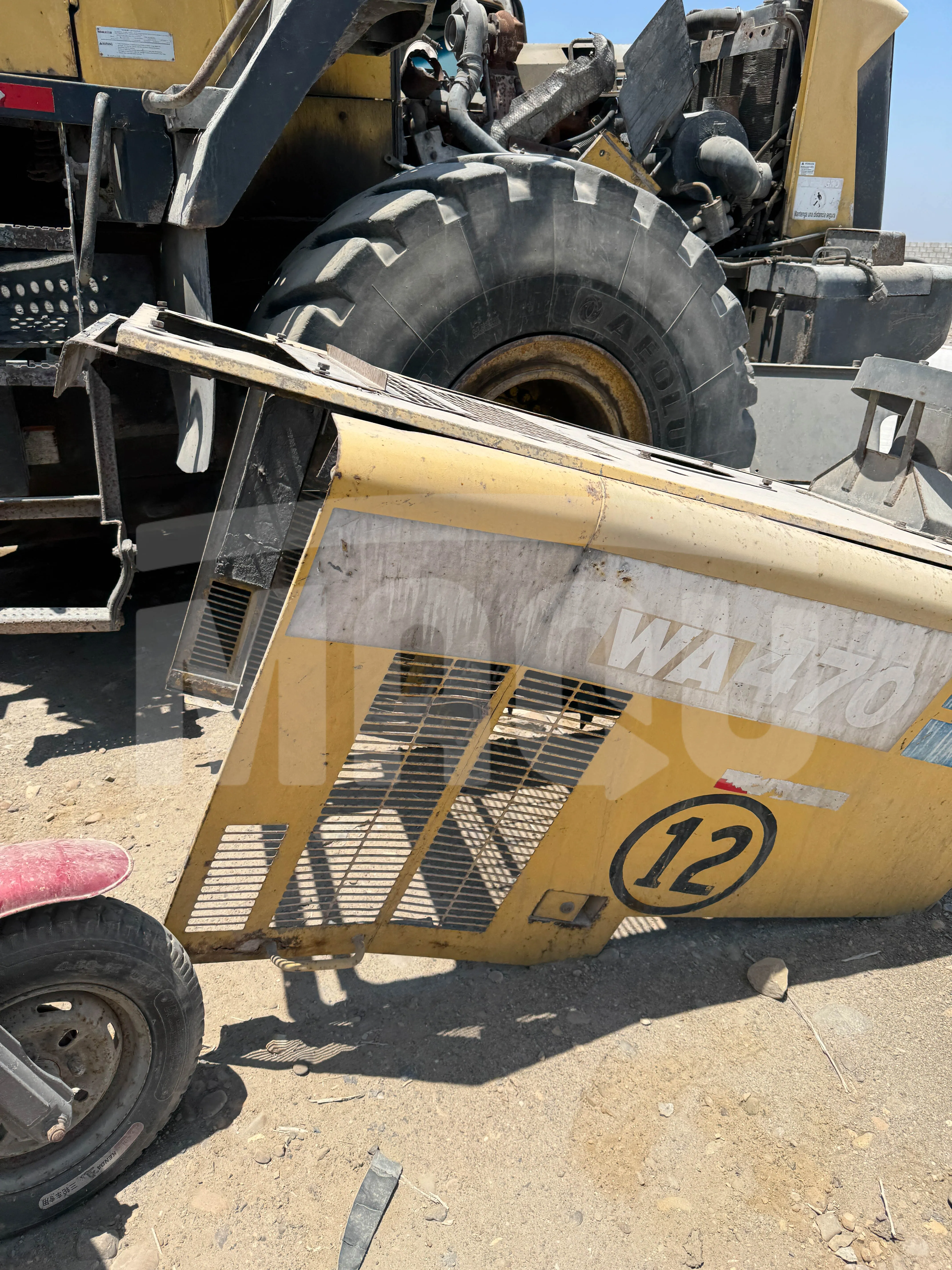 Cargador frontal KOMATSU WA470-6A (2011)