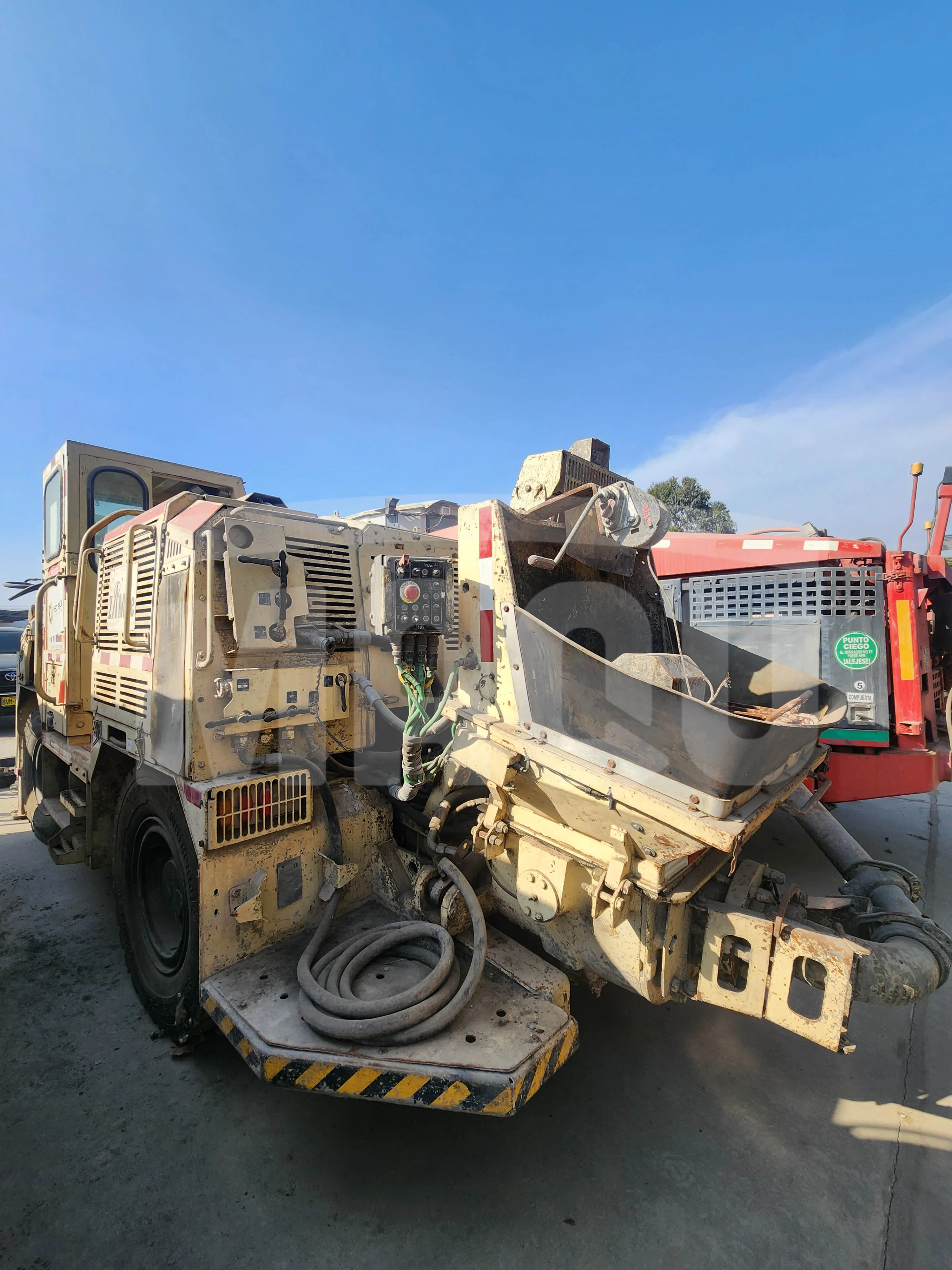 Lanzador de concreto NORMET ALPHA 30 DC7 (2019) - Foto # 2