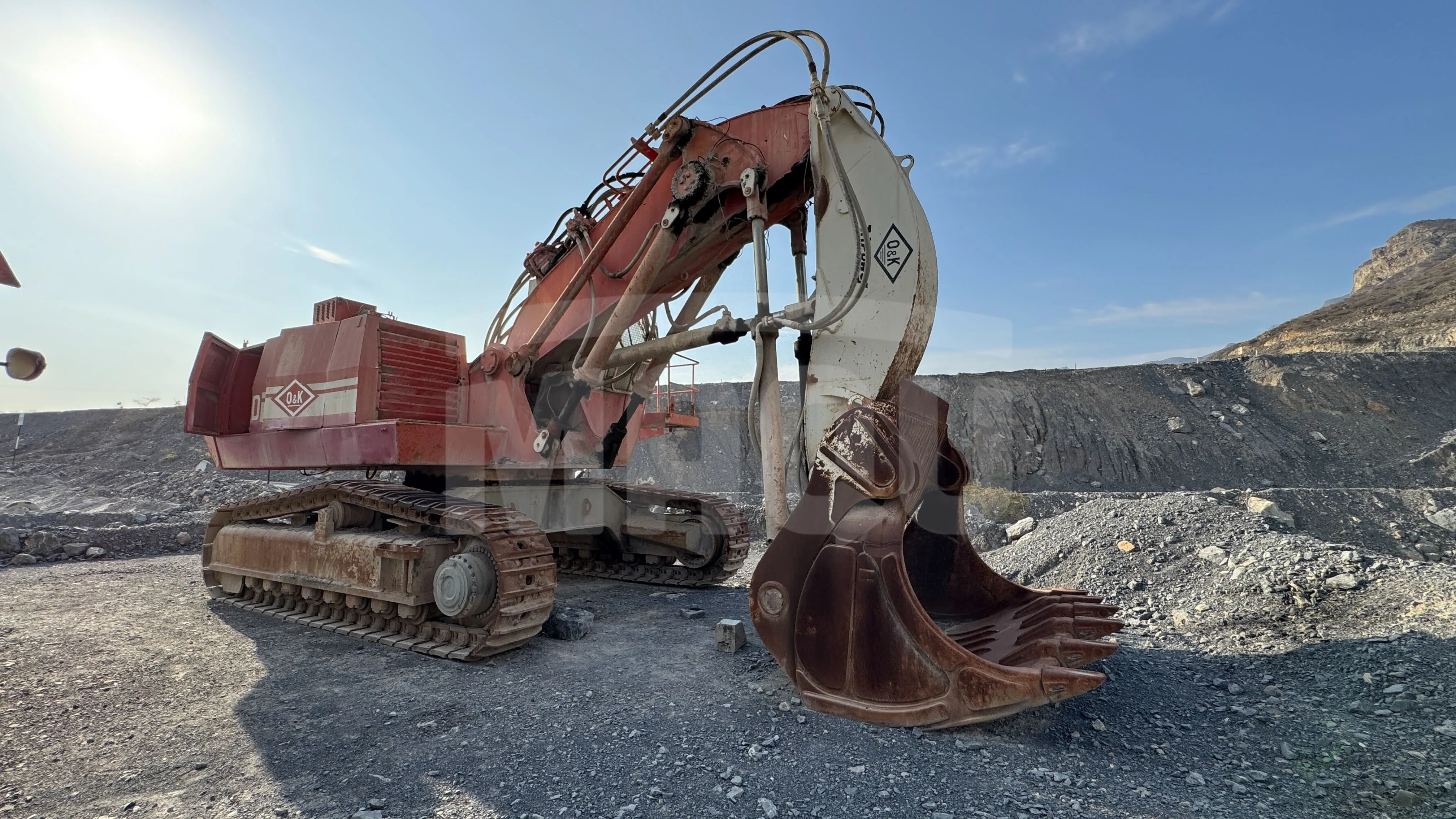 Excavadora sobre orugas O&K RH40-D (2009)