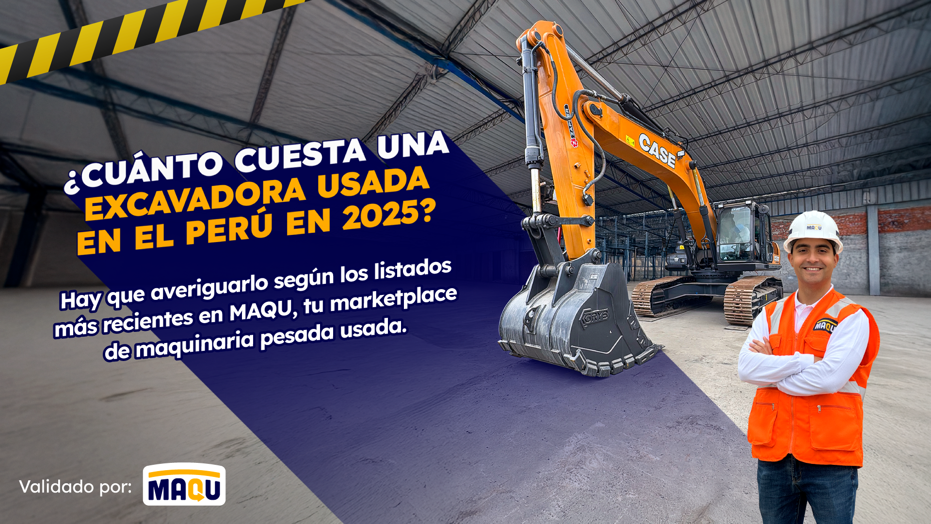 ¿Cuánto cuesta una excavadora usada en el Perú en 2025?