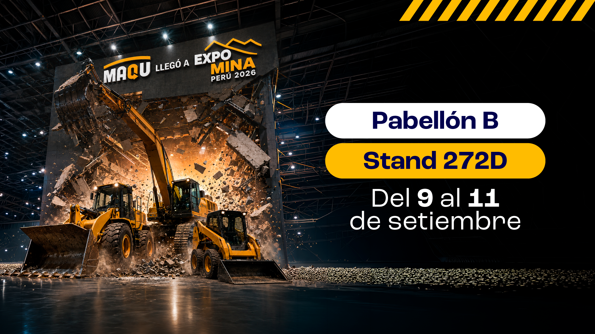 De visitantes a expositores: MAQU llega a Expomina Perú 2026 con su primer stand