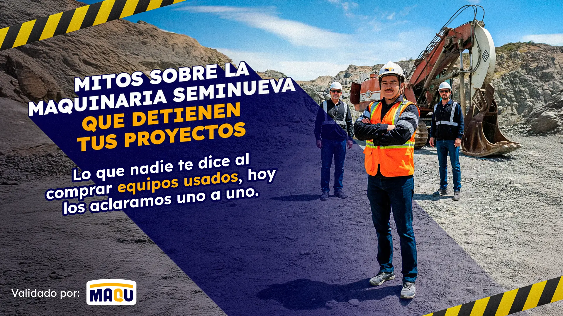 Mitos comunes sobre la maquinaria pesada usada (y por qué ya no deberías creer en ellos)